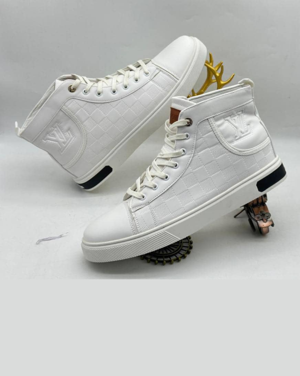 Louis Vuitton Checkered High-Tops