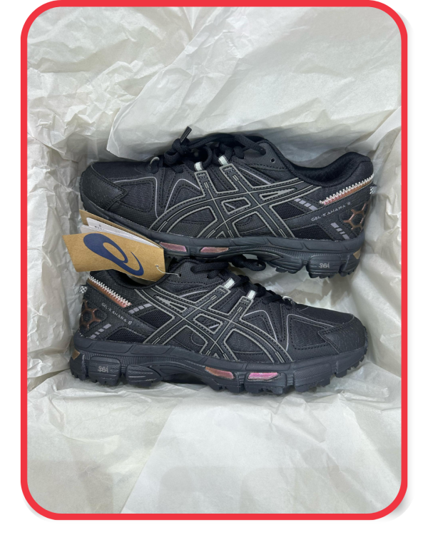 Asics Gel Kahana 8 Gore-Tex Black Gold Rose